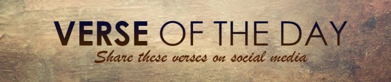 Verse Of The Day kjv