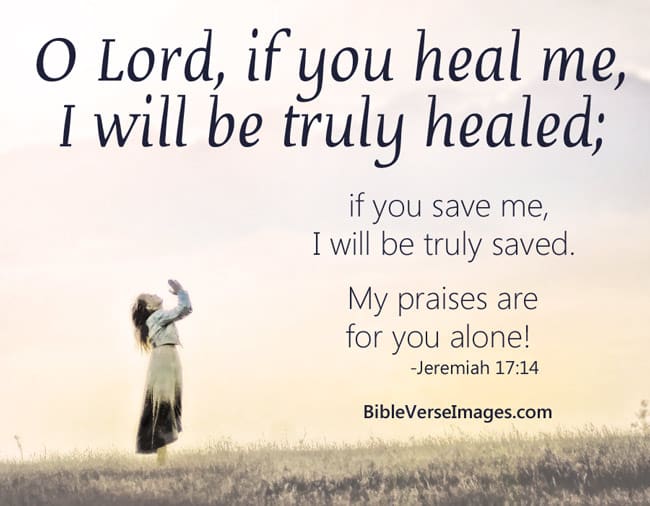 scripture on healing the sick