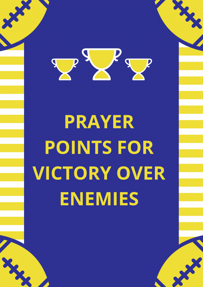 100 Prayer Points For Victory Over Enemies