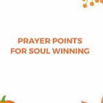 نقاط الصلاة للفوز الروح