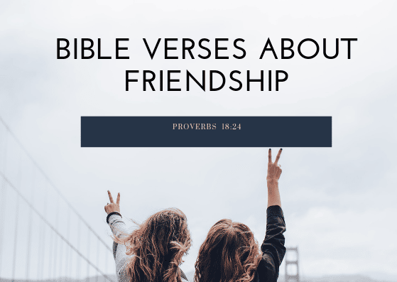 Wersety biblijne o przyjaźni