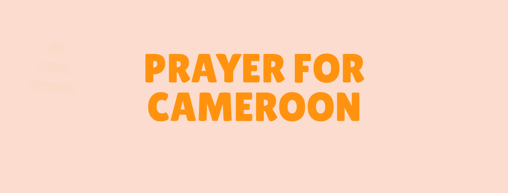 Kamerun üçün dua
