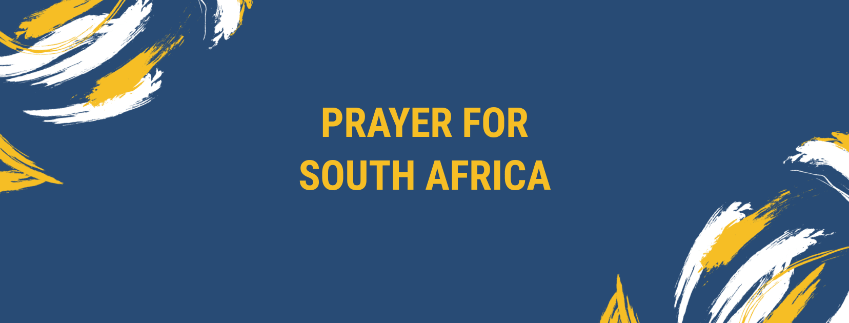 Cənubi Afrika üçün dua