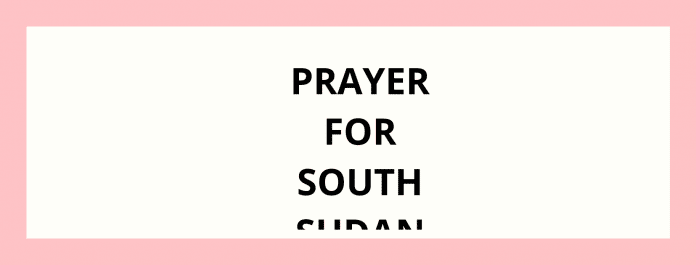 Molitva za južni sudan
