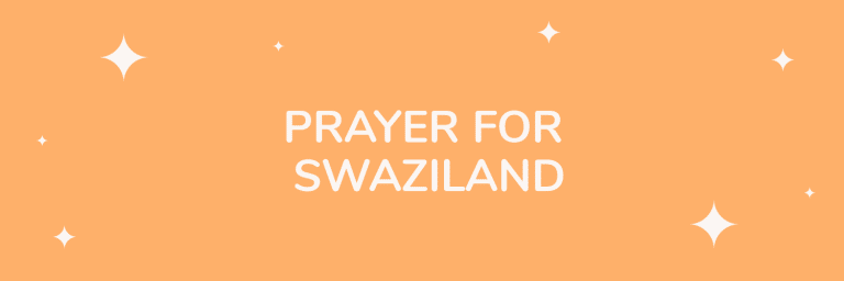 PRAYER FOR THE NATION OF ESWATINI