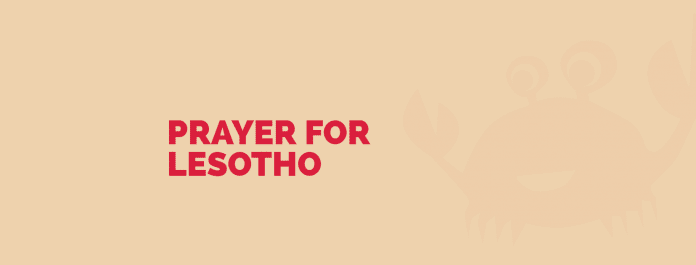 Bön för Lesotho