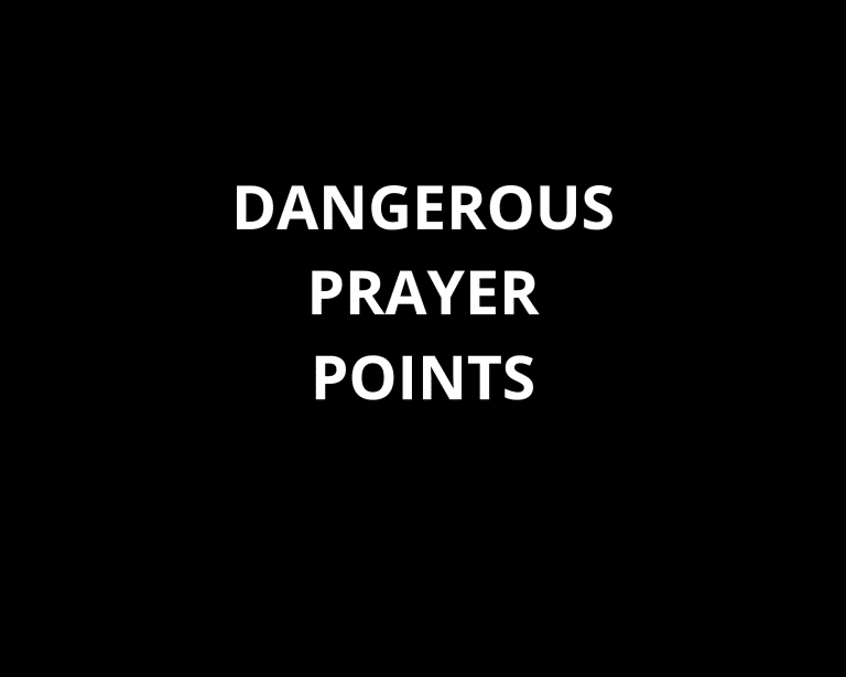30 Dangerous Prayer Points Against Your Oppressors