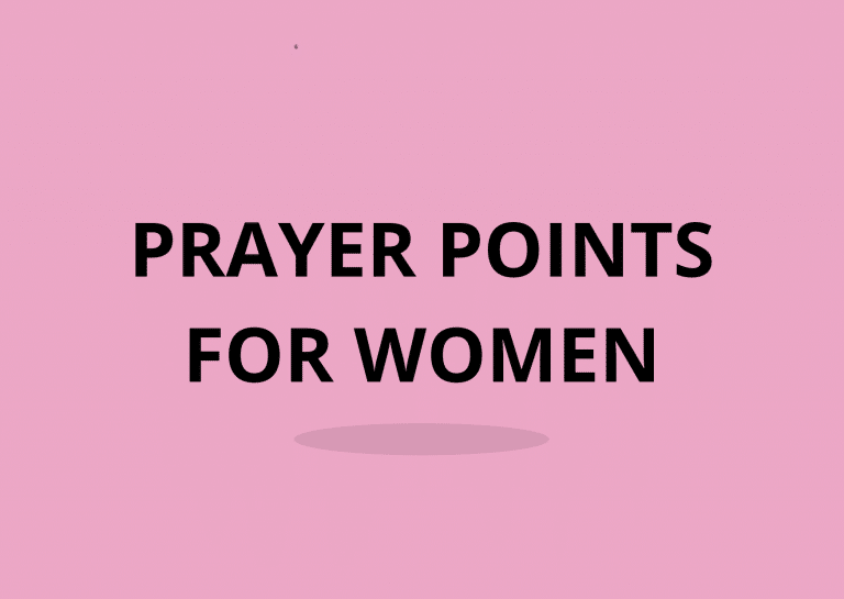 100 Prayer Points For Women