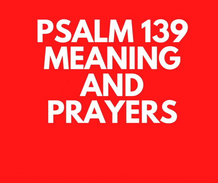 Псальма 139, які азначае верш за вершам