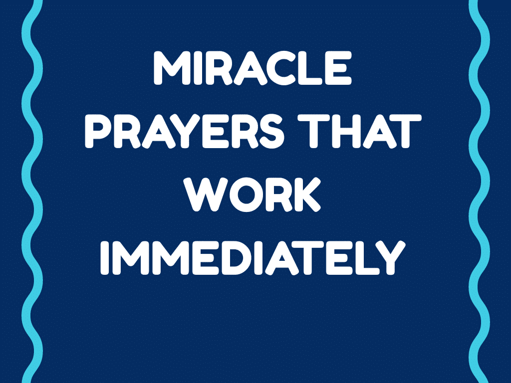 Preghiera Miracolosa Che Funziona Immediatamente Punti Di Preghiera