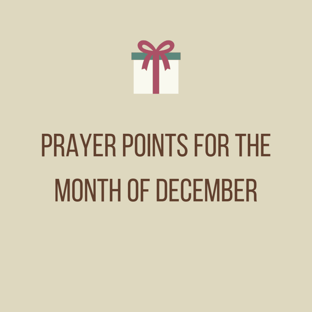 What Does The Month Of December Represent In The Bible